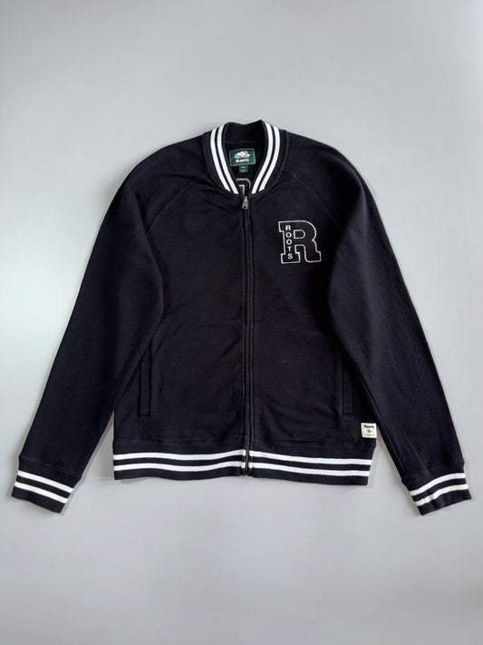 Roots Canada Varsity Full-Zip Sweatshirt Jacket (M)
