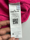 Stone Island Fuchsia Pink Knit Crewneck Sweater(XL/2XL)