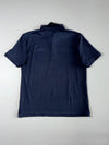Adidas Golf | Navy Polo T-Shirt – Houndstooth Collar Trim | (L)