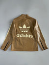 Super Premium Leather Trefoil Track Jacket (M)