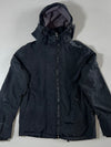 Superdry | Black Grey Fleece Lined Windcheater Jacket | (M)