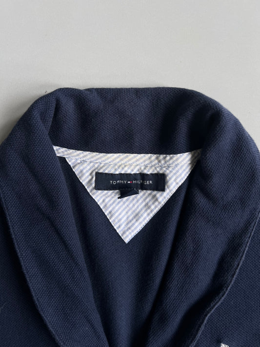 Tommy Hilfiger Crossed Flags Shawl Collar Cardigan Sweater (M/L)