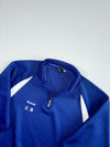 Reebok Japanese Kanji Quarter Zip Track Top – Royal Blue (M)