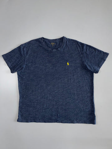 Polo Ralph Lauren Navy Melange Tee (2XL)