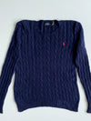 Polo Ralph Lauren Cable Knit Sweater – Navy (S)