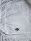 Dickies White Chore Coat – Workwear Utility Jacket (L)