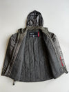 Polo Jeans Co. Ralph Lauren | Olive Fleece Lined Hooded Spellout Jacket (2XL)