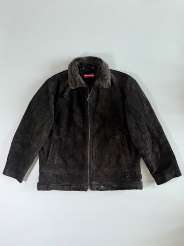 Mangoon Premium Original Leather Jacket (2XL)