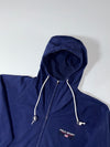 Vintage 90s Polo Sport Ralph Lauren Navy Hooded Cotton Jacket (XL)