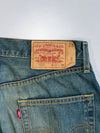 ZLevis.501 Super Premium Original Straight Fit Jeans (W-32,L-38)