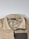 Black Yak Cream Sherpa Fleece Jacket – Gorpcore Outdoor (M)