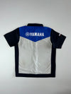 Yamaha Racing Colorblock Team Shirt Navy/Blue/Silver (M)