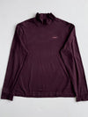Puma Burgundy Mock Neck Long Sleeve(M/L)