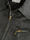 The Compass Tiger Embroidered Work Jacket – Black (M)