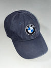 BMW Navy Roundel Logo Baseball Cap – Official Lifestyle Merch, 100% Cotton (Adjustable)