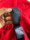 Tommy Hilfiger Red Premium Cotton V-Neck Sweater (XL)