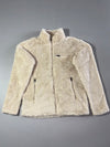 Fila Cream Sherpa Teddy Fleece Zip Jacket – (S)