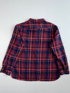 Levi’s Red & Navy Plaid Flannel Shirt(Xl)