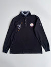Aeronautica Militare Long Sleeve Polo – Black (L)