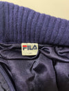Vintage Fila Navy Blue Wool Knit Zip-Up Jacket Women’s (XL)