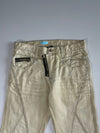 Rainbow Cream Zip-Detail Jeans (W:32|L:41)