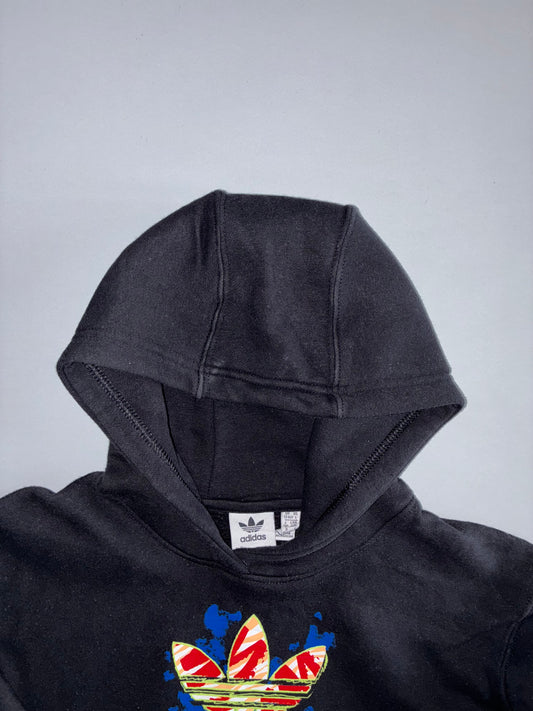 Adidas Originals | Camo Trefoil Graphic Hoodie Black (S)