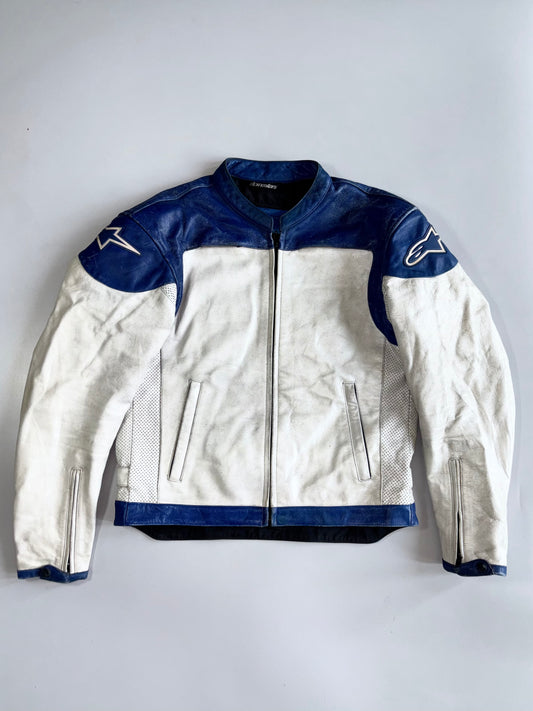 Alpine Star Original Destress Pure Leather Racing Jacket (L)