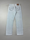 Levi’s 501 Light Wash Denim Jeans (W:32) (L:44)