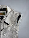 Timberland Weathergear | Vintage Y2K Convertible Jacket Off-White detachable sleeves (XL)