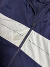 Adidas "The Three Stripes" Woven Track Jacket – Navy/White (2XL)