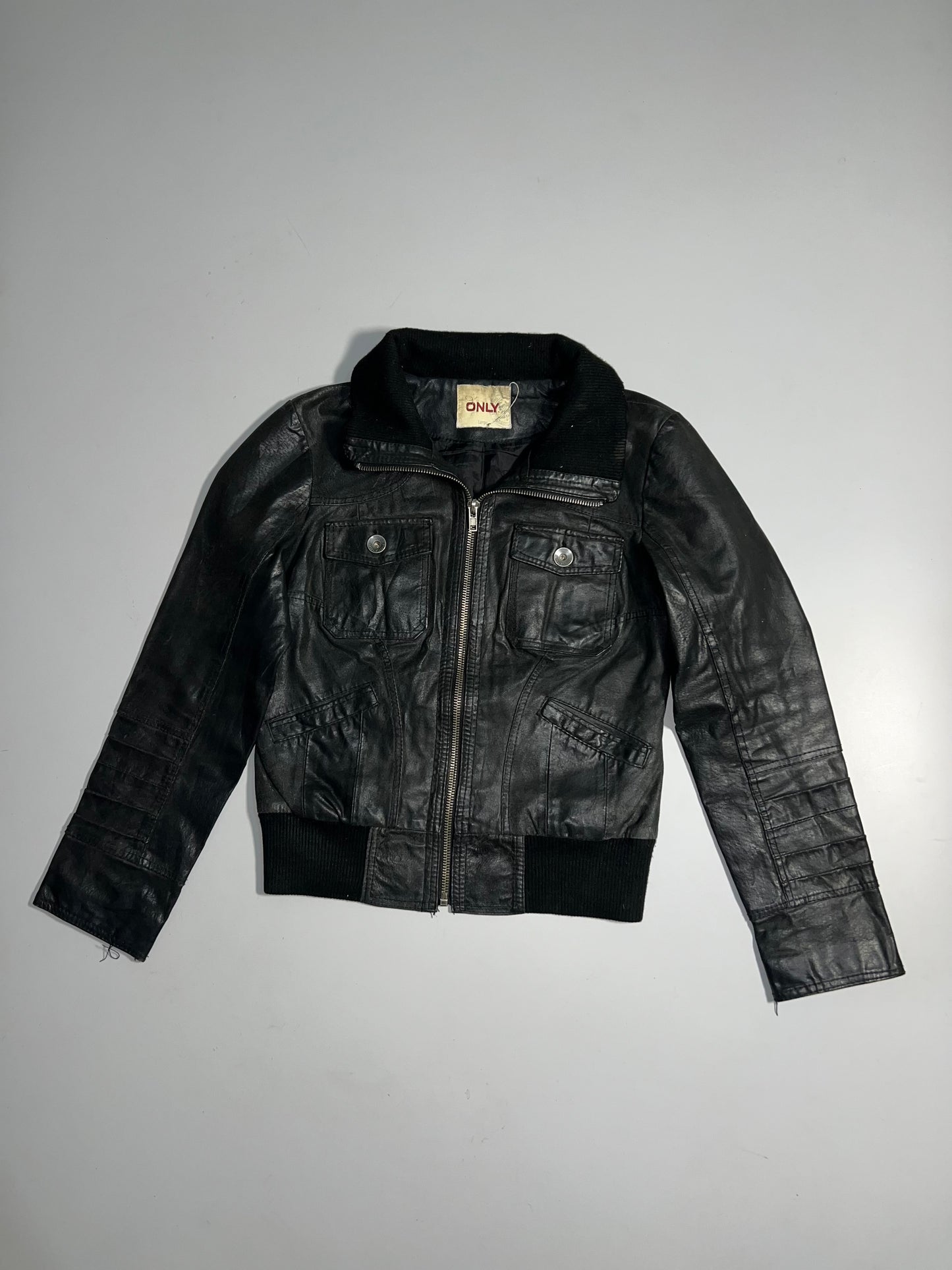ZOnly Original Leather Jacket (Leather is rough) (M)