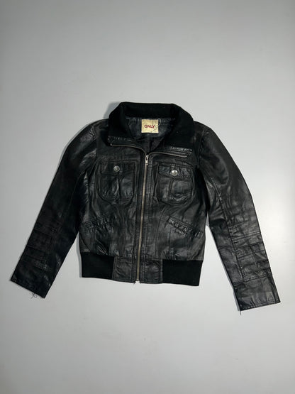 ZOnly Original Leather Jacket (Leather is rough) (M)