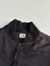 C.P. Company Garment Dyed Washed Black Lens Bomber Jacket(S)
