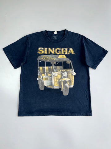 Singha Riders Graphic Printed T-Shirt (L)