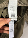 Stone Island Olive Green Zip-Up Overshirt Jacket with Compass Badge (XL)