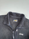 Jeep Black Polar Fleece Full Zip Jacket(L)
