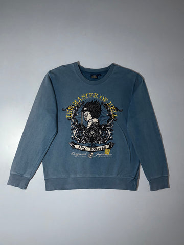 Jizo Bosatsu “Master of Hell” Embroidered Graphic Sweatshirt (M)