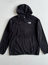 The North Face Fleece Pullover Hoodie with Zip Kangaroo Pocket – Black – (XL)