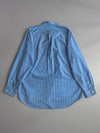 Ralph Lauren Blue & White Check Button-Down Shirt – Blake Fit(2XL)