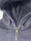 Harlej Graphic Sleeve Full-Zip Hoodie – Black (S/M)