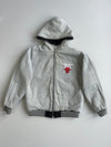 NBA Chicago Bulls Reversible Hooded Bomber Jacket(M)