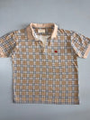 Burberry’s of London Vintage Nova Check Half-Zip Polo | Made in England (L)