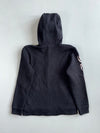 Spyder Black Knit Fleece Full-Zip Hoodie(S/M)