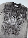 Buckaroo American Motorcycle Graphic Tee Washed Grey/Black (XL)