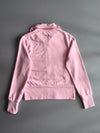 Puma | Striped Full-Zip Track Jacket | Pink/White Women's (S)