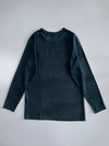Adidas Originals Black Long Sleeve Trefoil Tee (L)