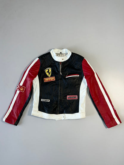 ZFerrari F1 RACING Original Leather Jacket (XS/S)