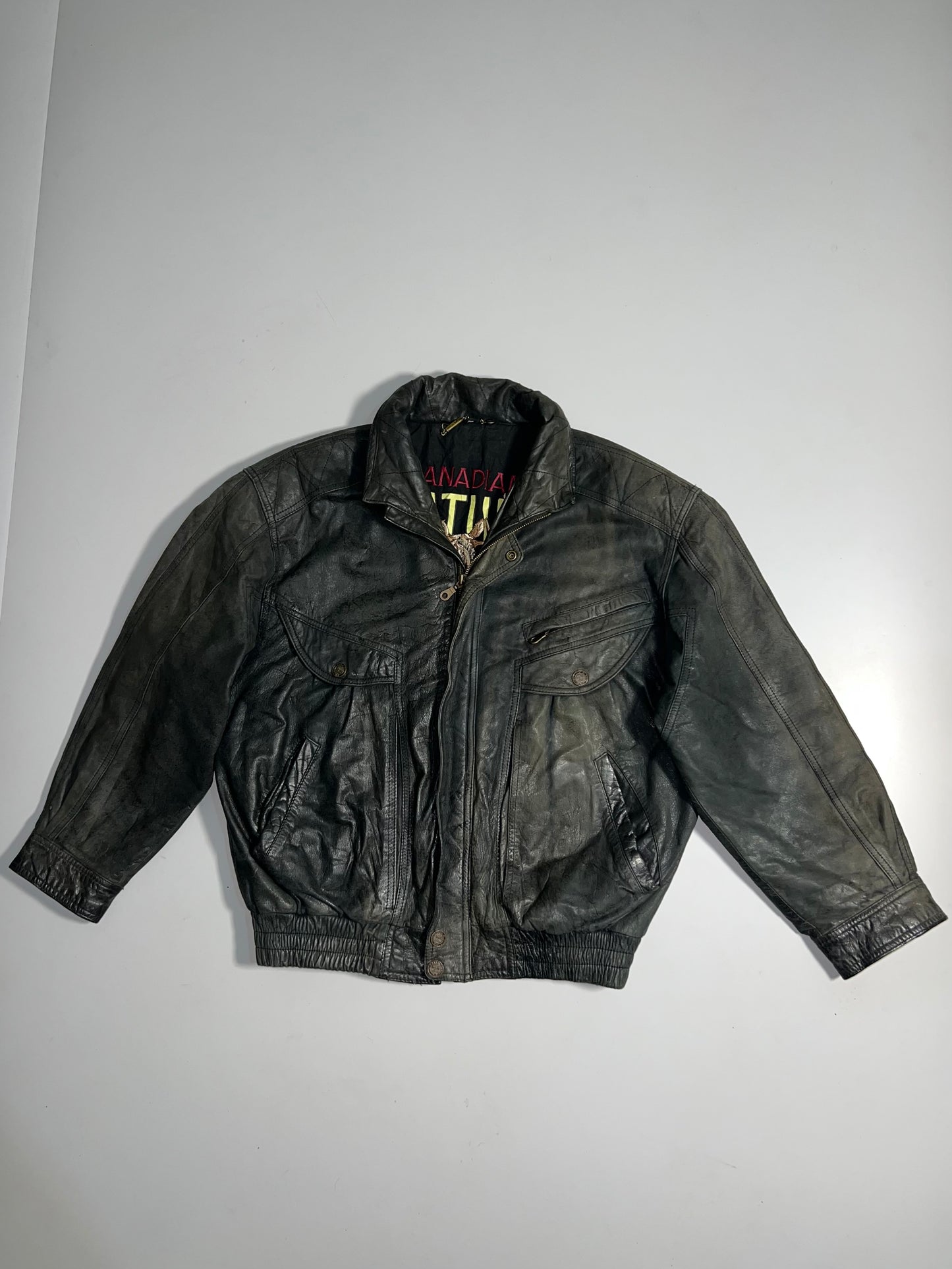 ZSuper Premium Original (RARE) Leather Jacket (L/XL)