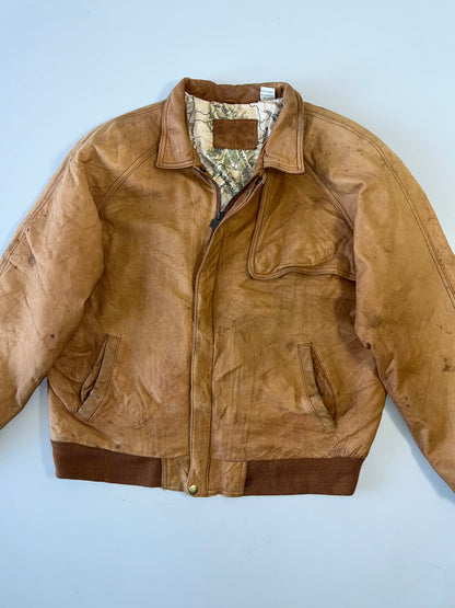 ZMarlboro Original Sued Leather Jacket (M/L)