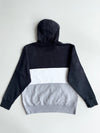 Under Armour Colourblock Big Logo Black Grey Hoodie (XL)
